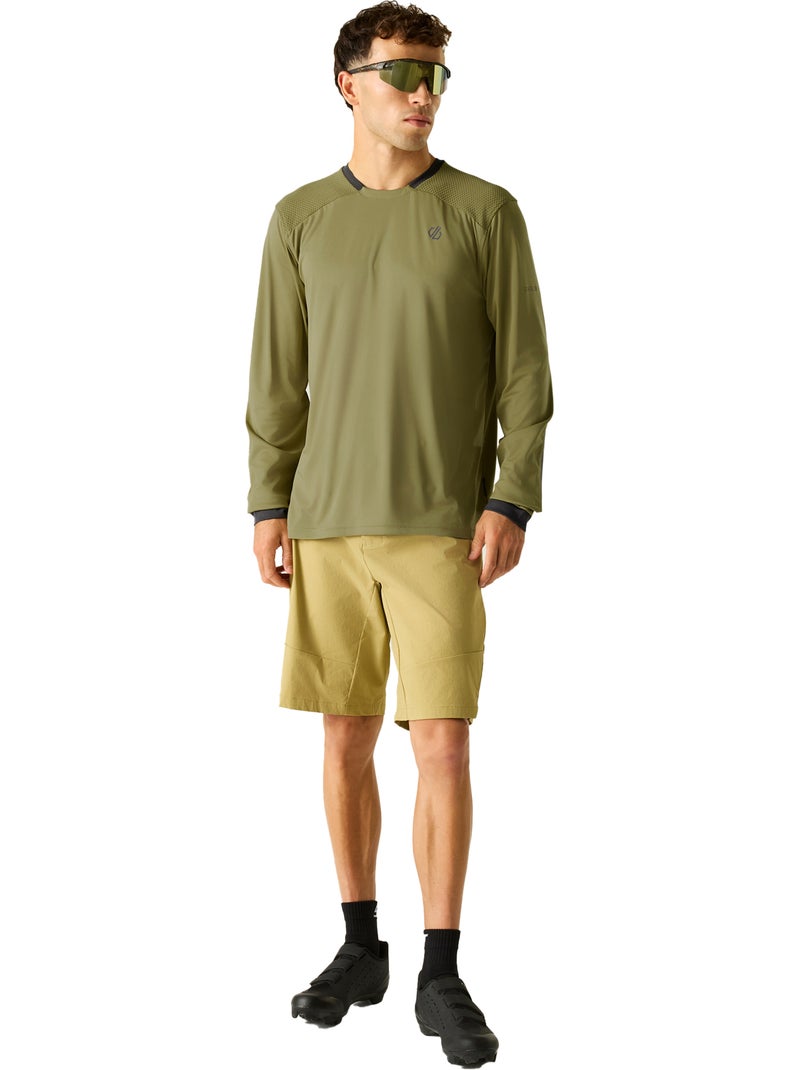 Dare 2B - Camiseta Trackstand Ace de Manga Larga para Hombre Verde caqui - Kiabi