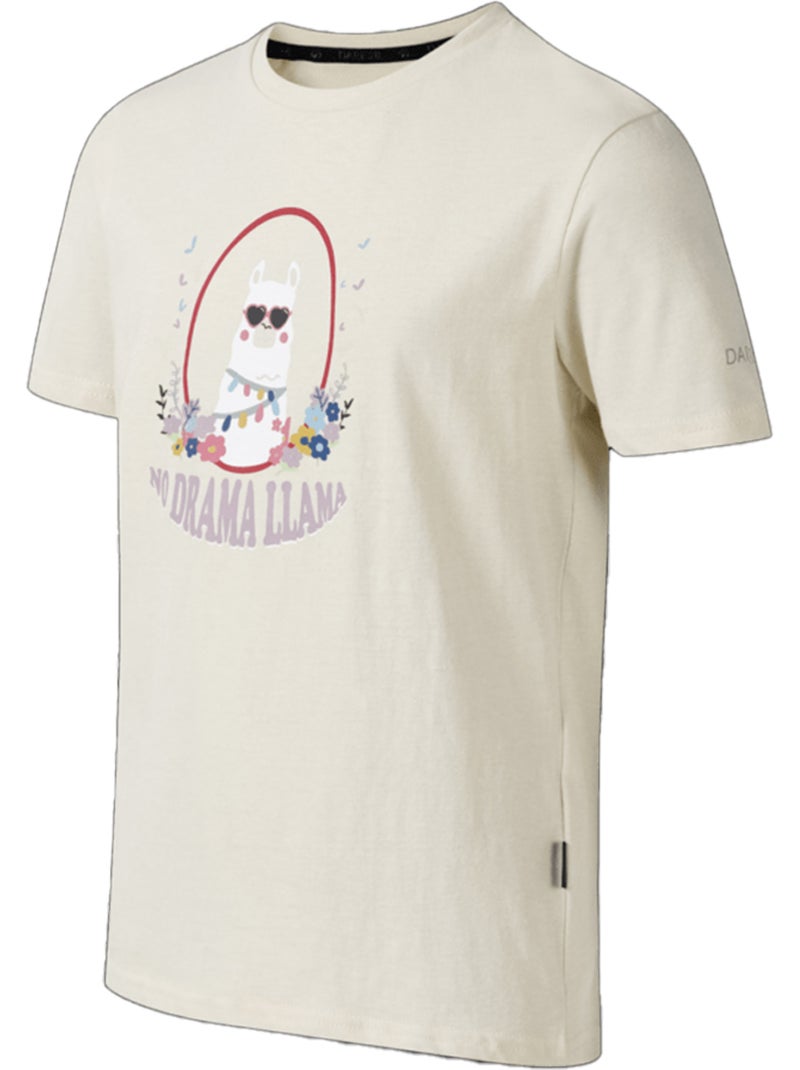 Dare 2B - Camiseta Trailblazer III Diseño Llama para Niños/Niñas Marfil - Kiabi