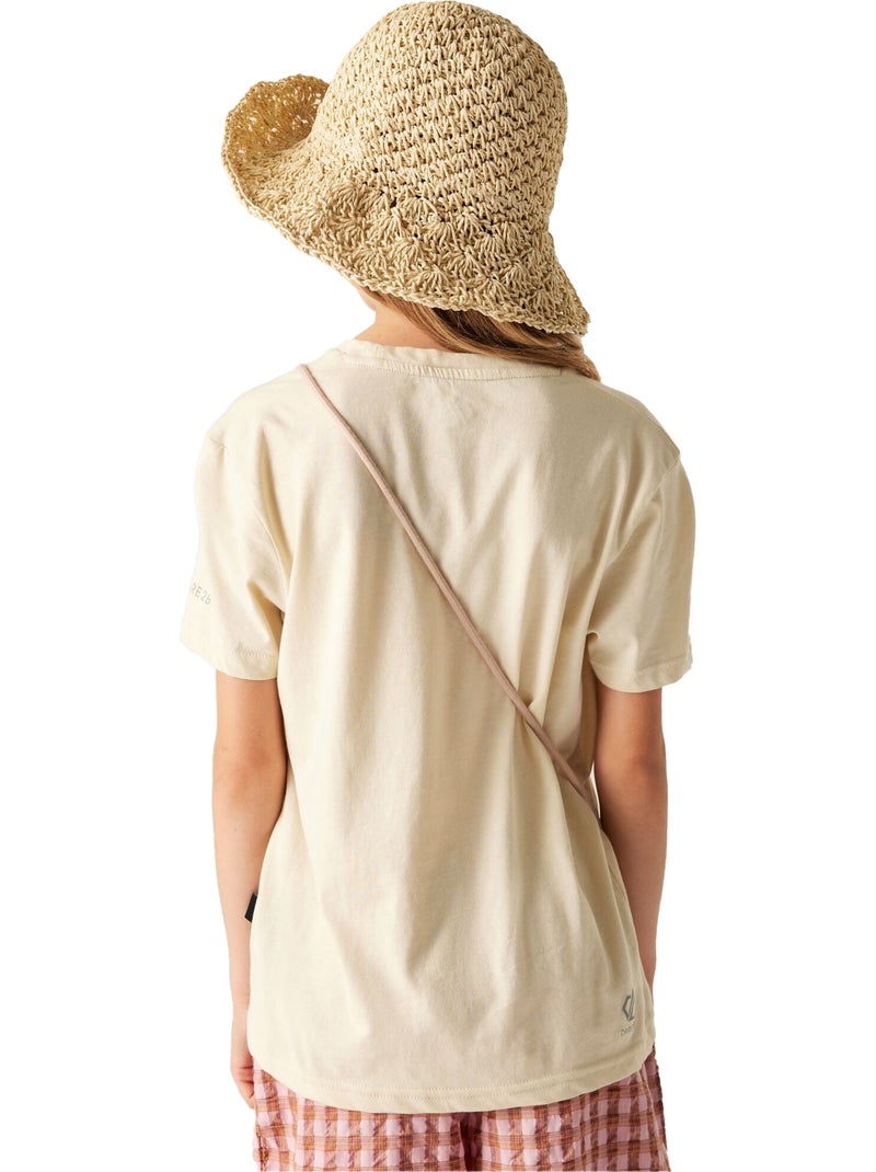 Dare 2B - Camiseta Trailblazer III Diseño Llama para Niños/Niñas Marfil - Kiabi
