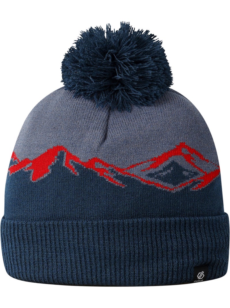 Dare 2B - Gorro Con Pompón Fernie para Niños/Niñas Azul Blanco - Kiabi