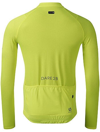 Dare 2B - Jersey de Ciclismo Lightning de Manga Larga para Hombre