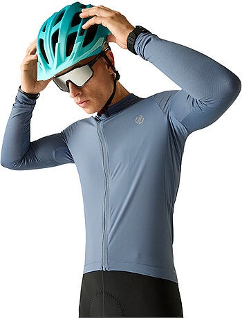 Dare 2B - Jersey de Ciclismo Lightning de Manga Larga para Hombre