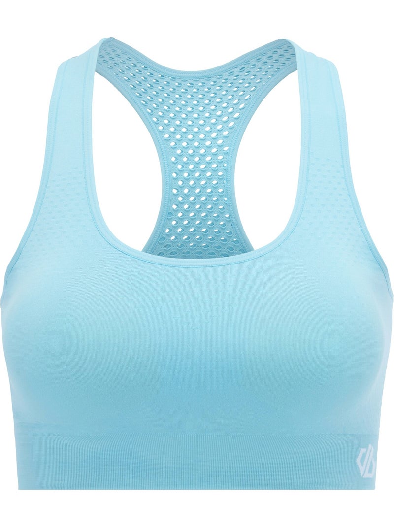 Dare 2B - Sujetador Deportivo Dont Sweat It II para Mujer Gris azul - Kiabi
