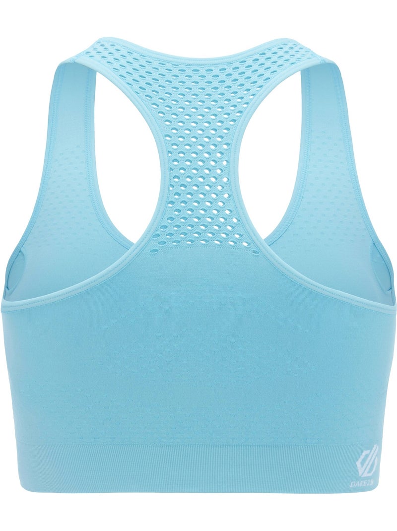 Dare 2B - Sujetador Deportivo Dont Sweat It II para Mujer Gris azul - Kiabi