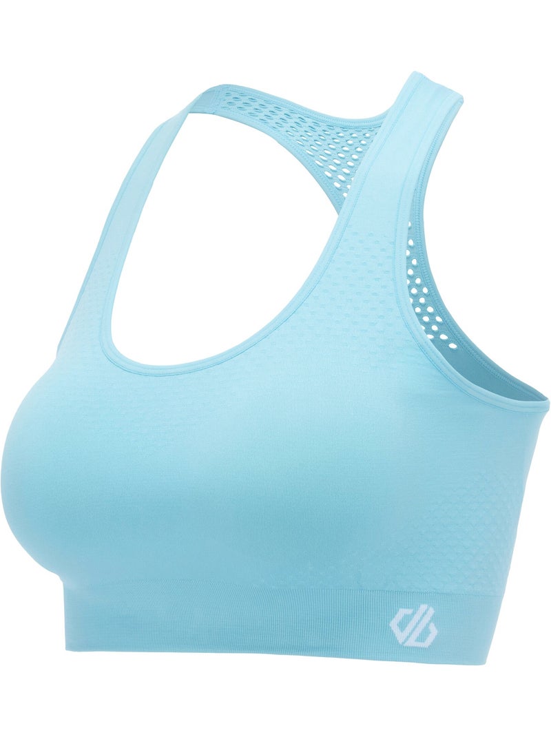 Dare 2B - Sujetador Deportivo Dont Sweat It II para Mujer Gris azul - Kiabi