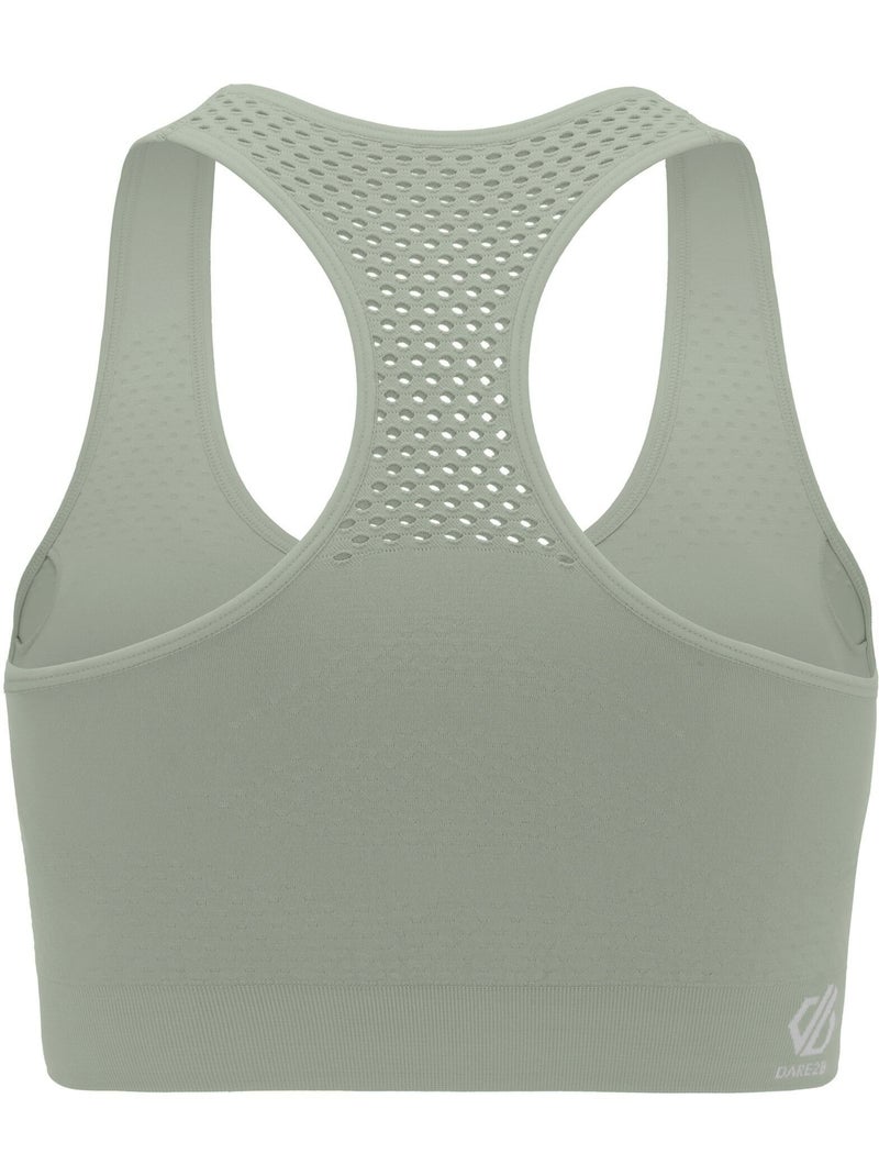 Dare 2B - Sujetador Deportivo Dont Sweat It II para Mujer Verde claro - Kiabi