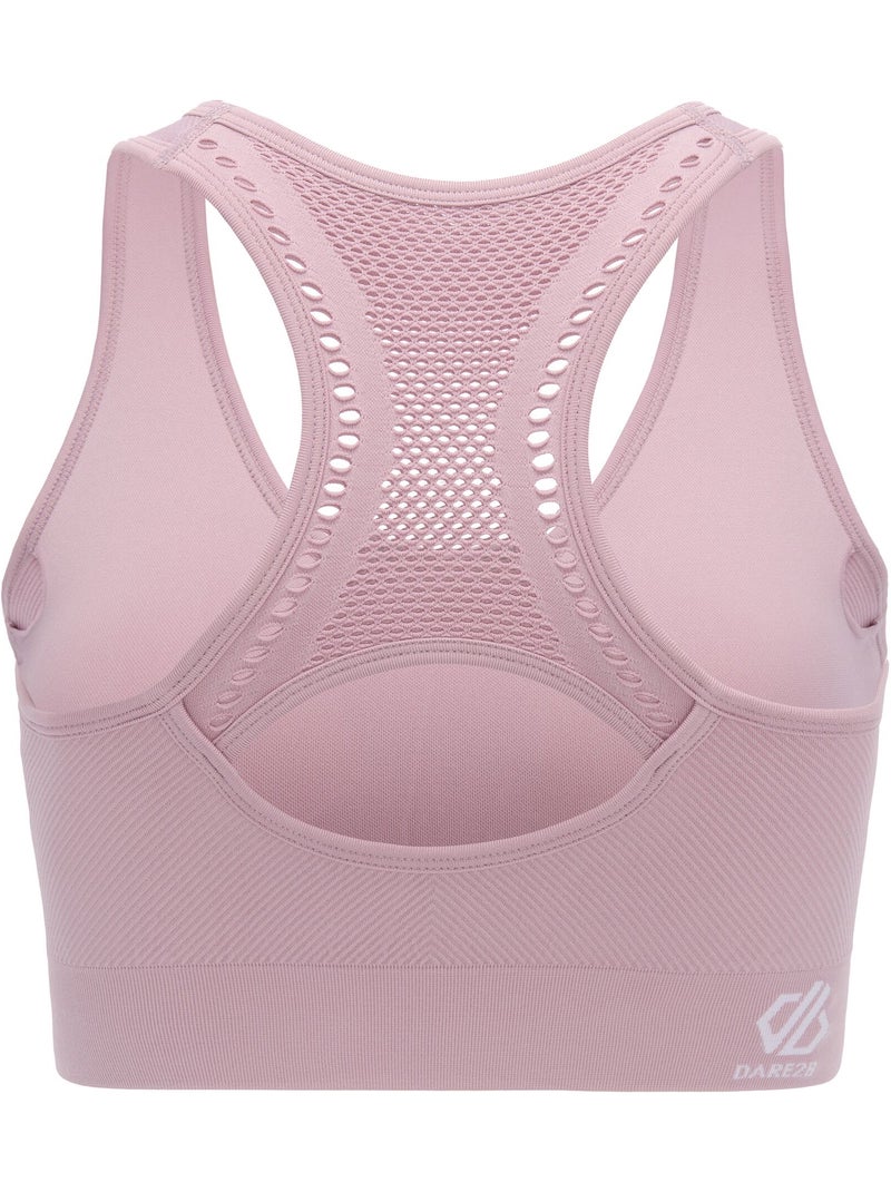 Dare 2B - Sujetador Deportivo React para Mujer Malva - Kiabi