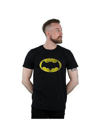DC Comics - Camiseta de Batman Logotipo para Hombre