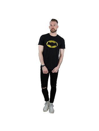 DC Comics - Camiseta de Batman Logotipo para Hombre