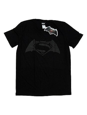 DC Comics - Camiseta de Batman v Superman Logo Impreso para Hombre