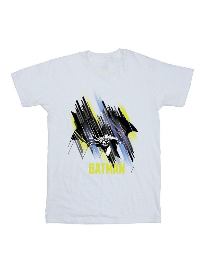 DC Comics - Camiseta de Batman Volador para Hombre Blanco - Kiabi