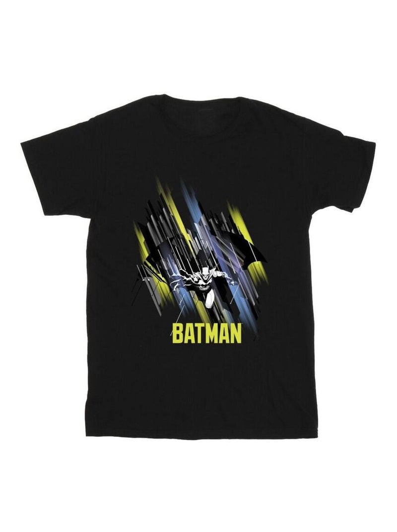 DC Comics - Camiseta de Batman Volador para Hombre Negro - Kiabi