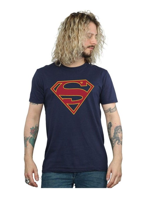 DC Comics - Camiseta de Superchica Logotipo para Hombre - Kiabi