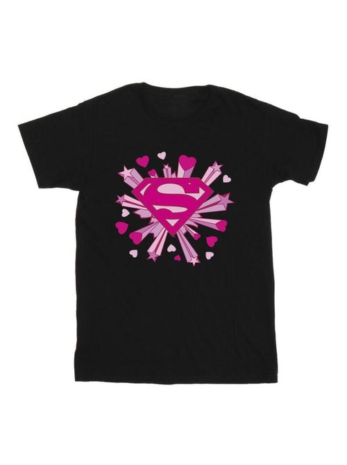 DC Comics - Camiseta de Superman Estrellas y Corazones para Hombre - Kiabi