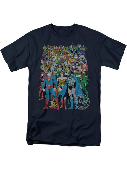 DC Comics - Camiseta Diseño Logotipo para Adultos Unisex - Kiabi