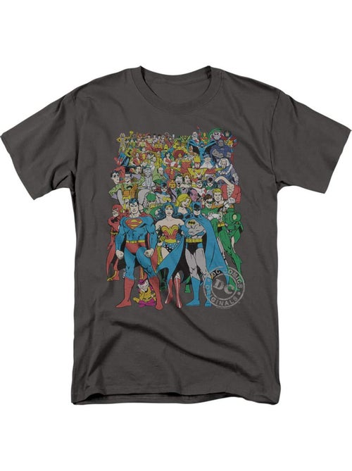 DC Comics - Camiseta Diseño Logotipo para Adultos Unisex - Kiabi