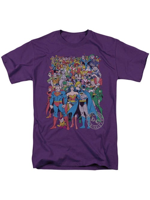 DC Comics - Camiseta Diseño Logotipo para Adultos Unisex - Kiabi