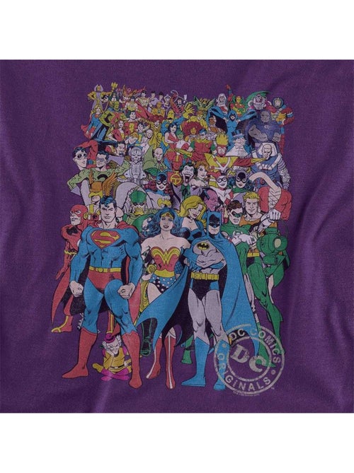 DC Comics - Camiseta Diseño Logotipo para Adultos Unisex - Kiabi