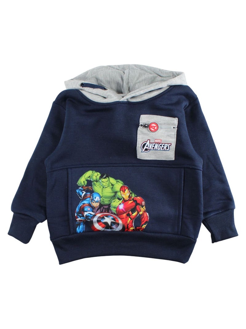 DC Comics - Conjunto sudadera con capucha y pantalón jogging niño Azul marino - Kiabi