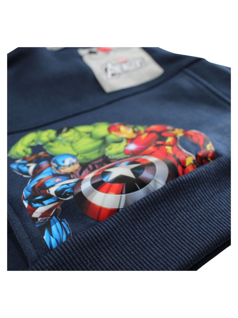DC Comics - Conjunto sudadera con capucha y pantalón jogging niño Azul marino - Kiabi