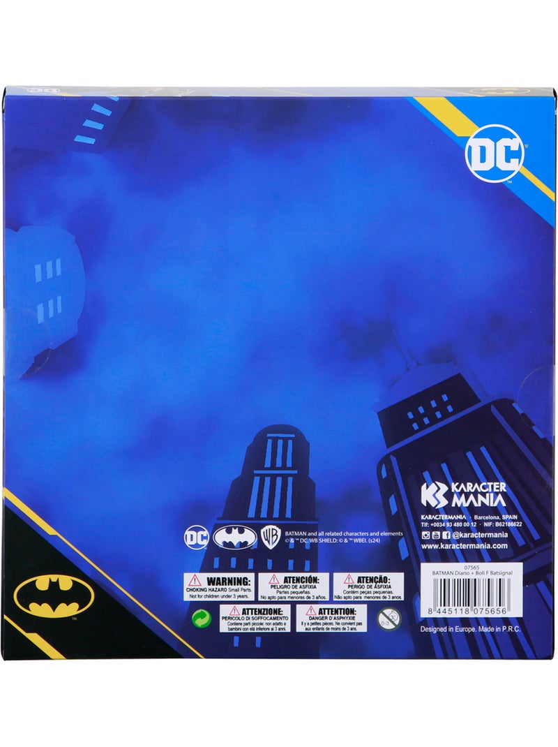 DC Comics Batman Batsignal Caja Regalo con Diario y Bolígrafo Fashion, Negro Negro - Kiabi