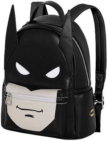 DC Comics Batman Batsignal Mochila Heady, Negro