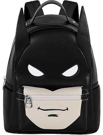 DC Comics Batman Batsignal Mochila Heady, Negro