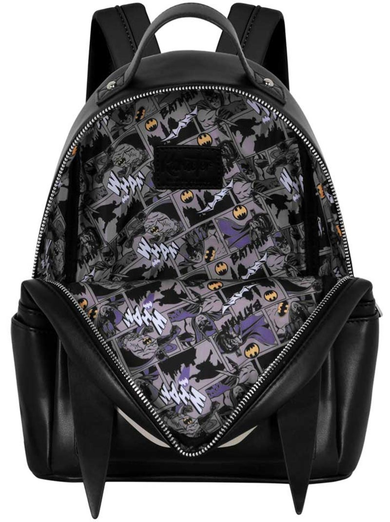 DC Comics Batman Batsignal Mochila Heady, Negro Negro - Kiabi