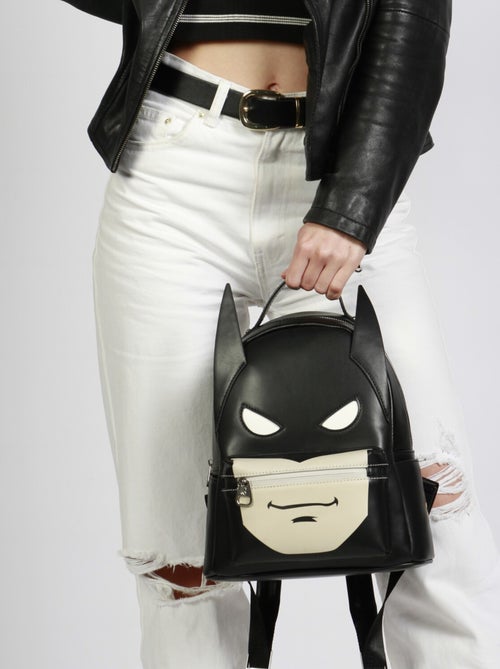 DC Comics Batman Batsignal Mochila Heady, Negro - Kiabi DC Comics Batman Batsignal Mochila Heady, Negro - Kiabi