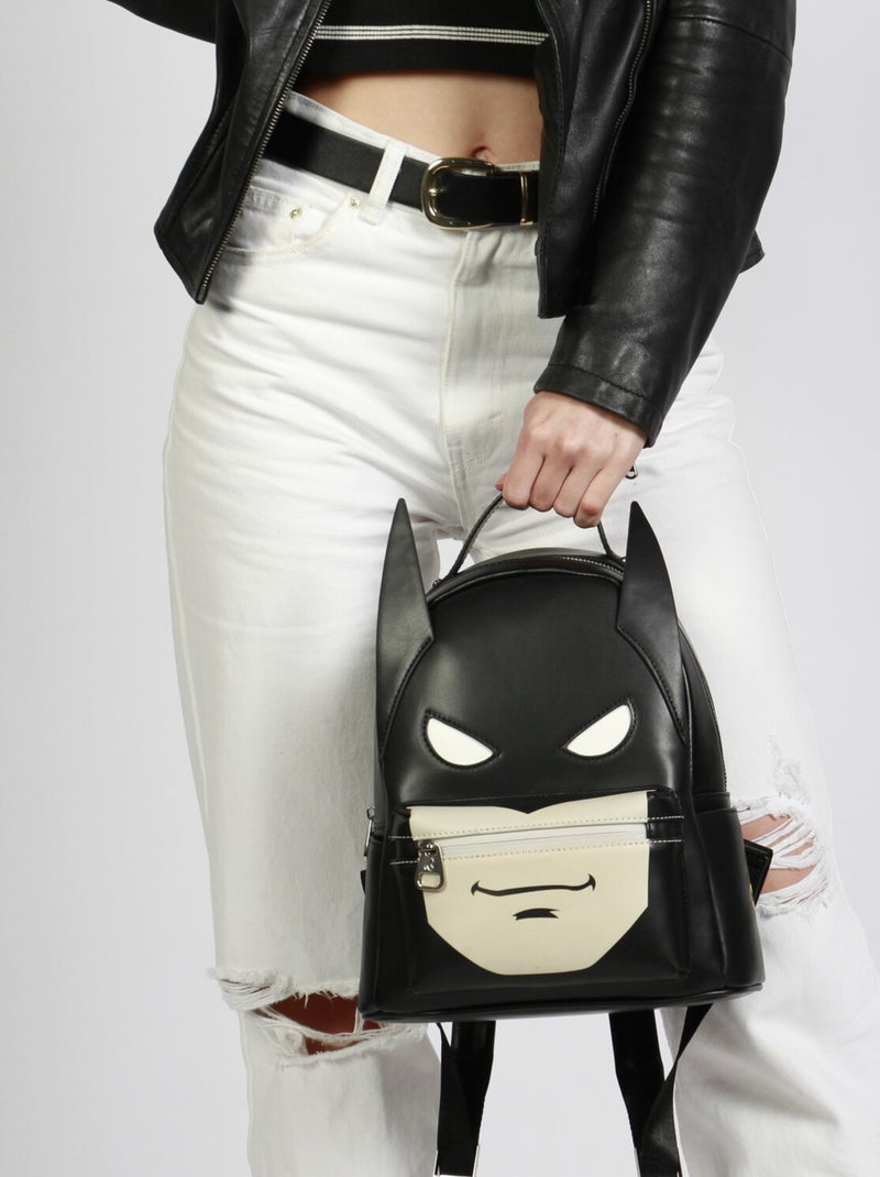 DC Comics Batman Batsignal Mochila Heady, Negro Negro - Kiabi