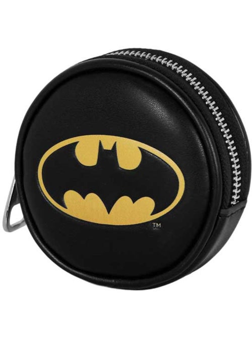 DC Comics Batman Batsignal Monedero Cookie, Negro - Kiabi DC Comics Batman Batsignal Monedero Cookie, Negro - Kiabi