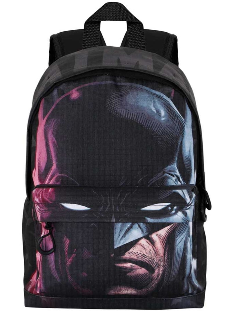 DC Comics Batman Face Mochila Pequeña HS FAN, Negro Negro - Kiabi