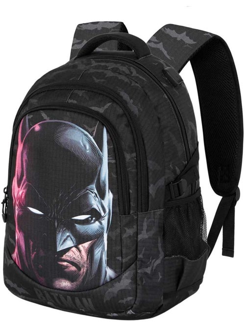 DC Comics Batman Face Mochila Running PLUS, Negro - Kiabi DC Comics Batman Face Mochila Running PLUS, Negro - Kiabi
