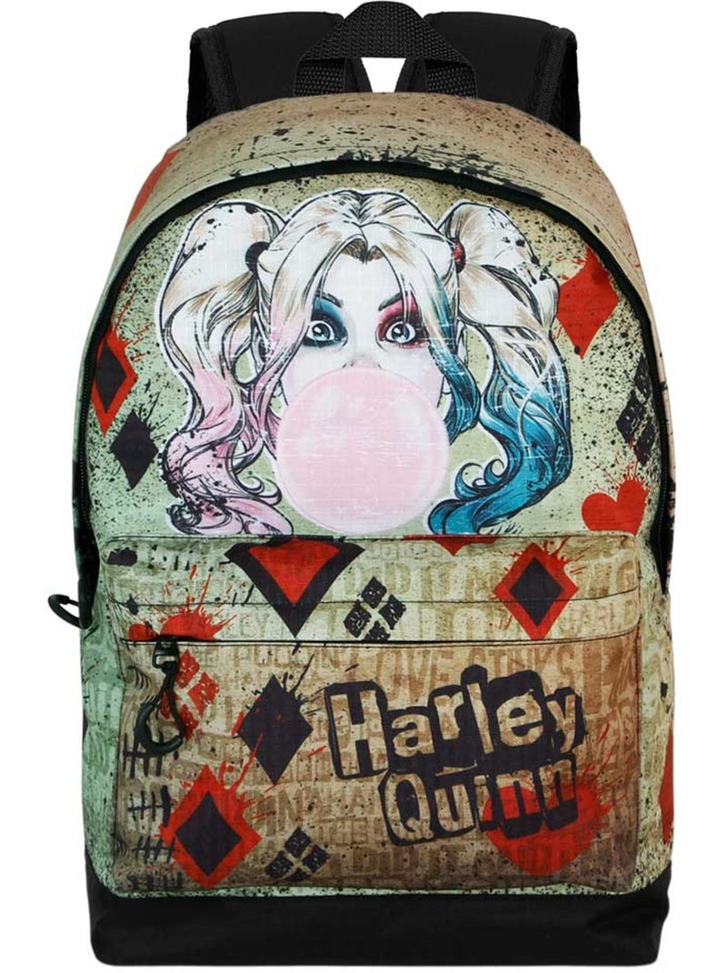 DC Comics Harley Quinn Mad Love Mochila HS FAN 2.2, Beige Beige - Kiabi