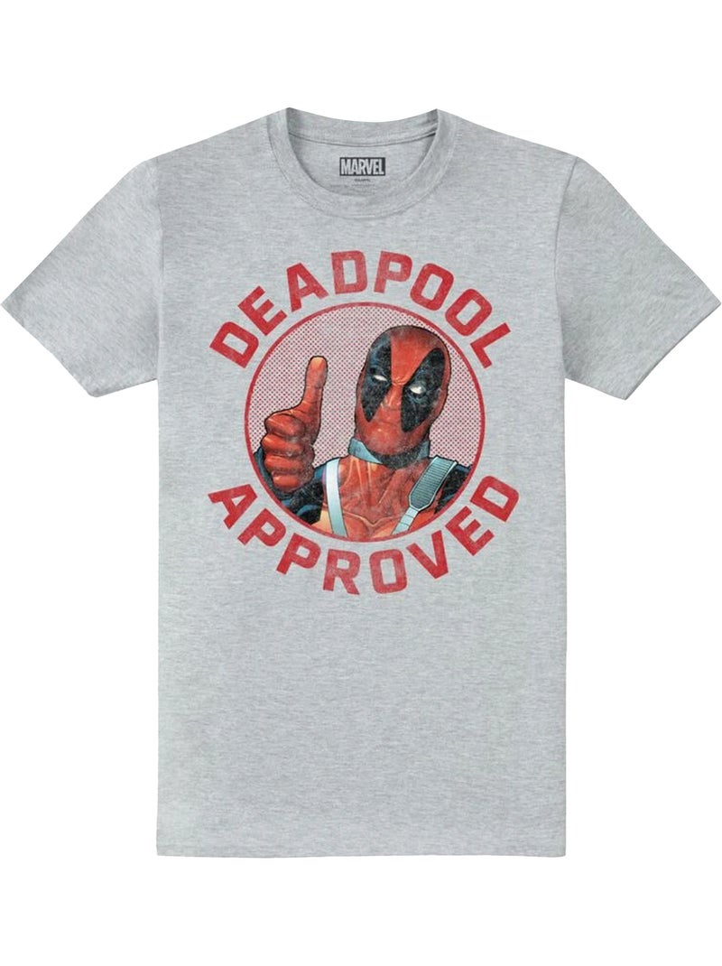 Deadpool - Camiseta Approved para Hombre Gris jaspeado - Kiabi