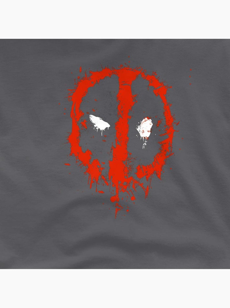 Deadpool - Camiseta Diseño Pintado para Adultos Unisex Gris negro - Kiabi