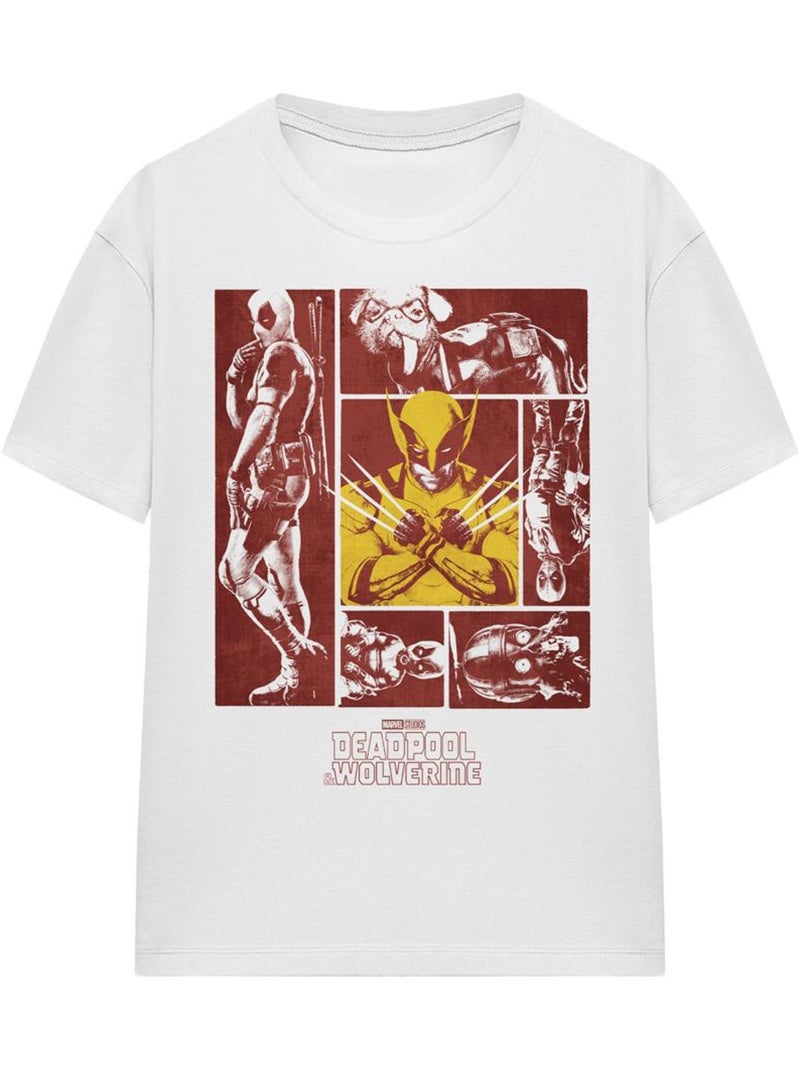 Deadpool & Wolverine - Camiseta para Mujer Blanco Blanco - Kiabi