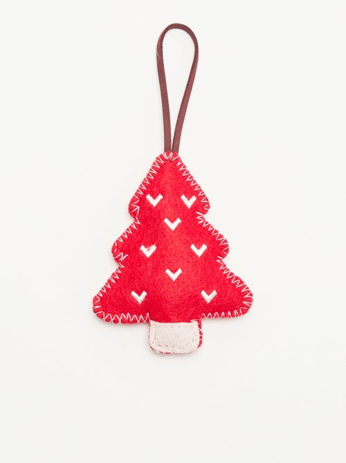 Decoración de Navidad de fieltro - Kiabi
