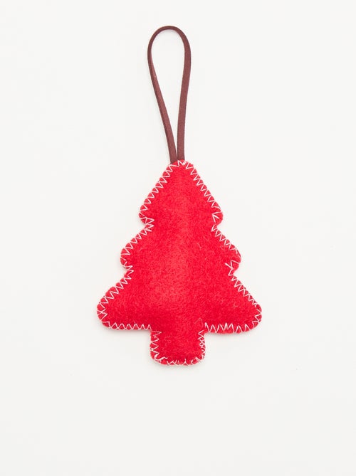Decoración de Navidad de fieltro - Kiabi