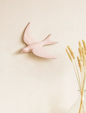 Decoración de pájaro dorado