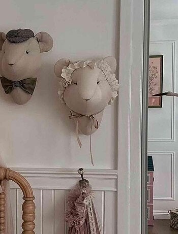 Decoración de pared infantil de lino - SEVIRA KIDS