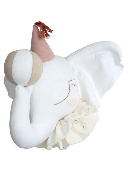 Decoración de pared infantil de lino elefante | SEVIRA KIDS - Kiabi