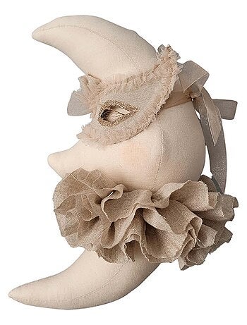 Decoración de pared infantil de lino luna | SEVIRA KIDS