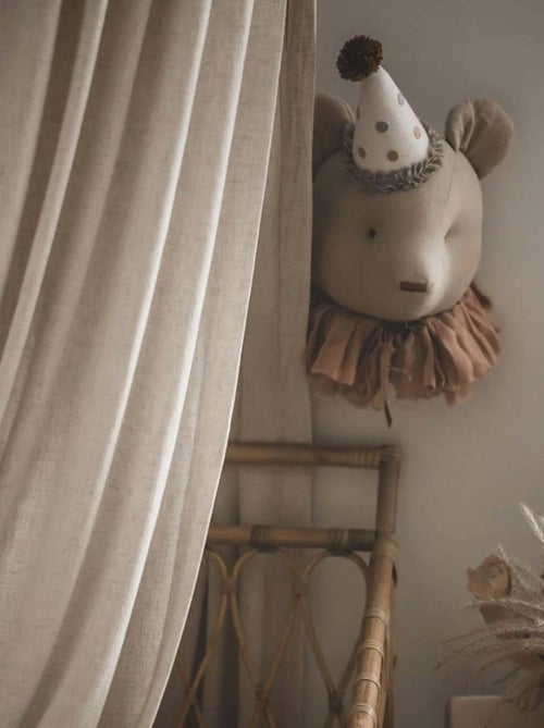 Decoración de pared infantil de lino oso | SEVIRA KIDS - Kiabi