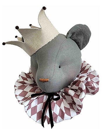 Decoración de pared infantil de lino oso | SEVIRA KIDS