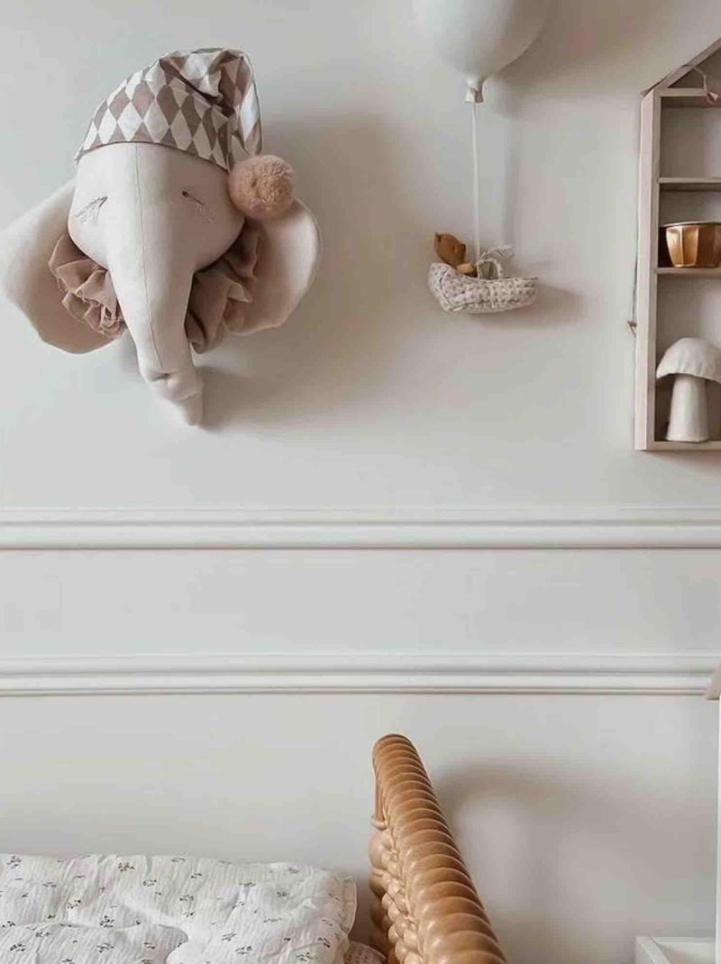 Decoración de pared infantil de lino | SEVIRA KIDS Beige - Kiabi