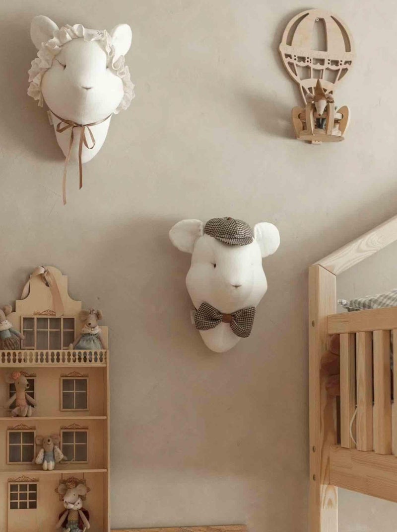 Decoración de pared infantil de lino | SEVIRA KIDS Beige - Kiabi