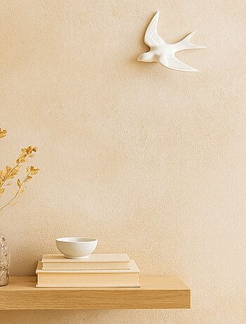 Decoración mural con golondrinas de resina
