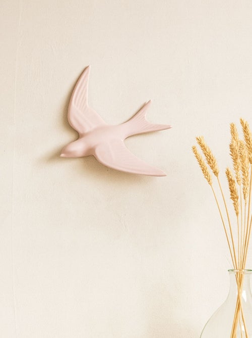 Decoración mural con golondrinas de resina - Kiabi
