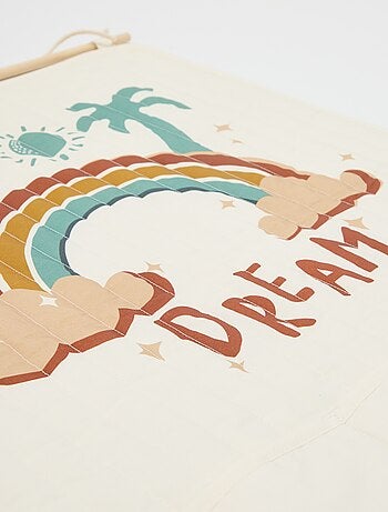 Decoración para la pared con bolsillos de almacenaje